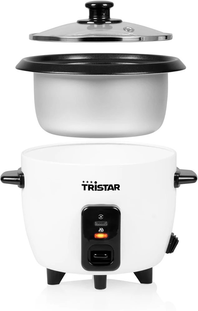 Tristar ryžių viryklė 0,6 l, 300 W su šilumos palaikymo funkcija RK-6142