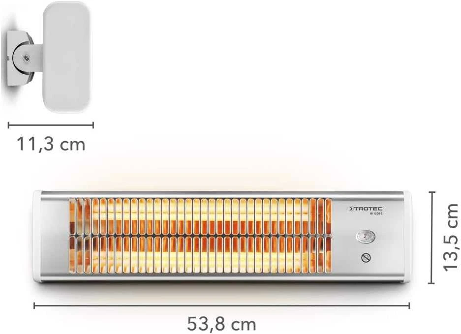 Infraraudonųjų spindulių šildytuvas Trotec IR 1200 S