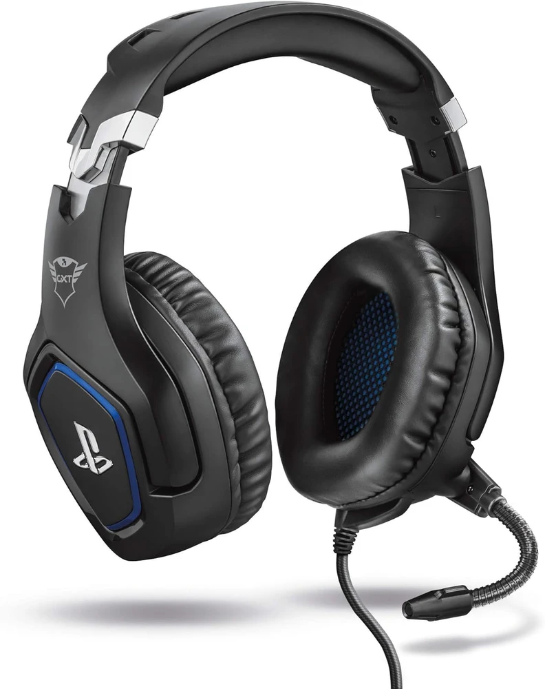 Žaidimų ausinės Trust GXT 488 Forze PS4 Gaming Headset PlayStation official licensed product, Juodos, 23530