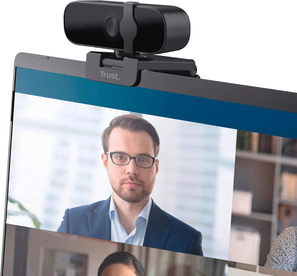 Trust internetinė kamera Full HD 1080p USB su mikrofonu ir objektyvo uždanga 26043