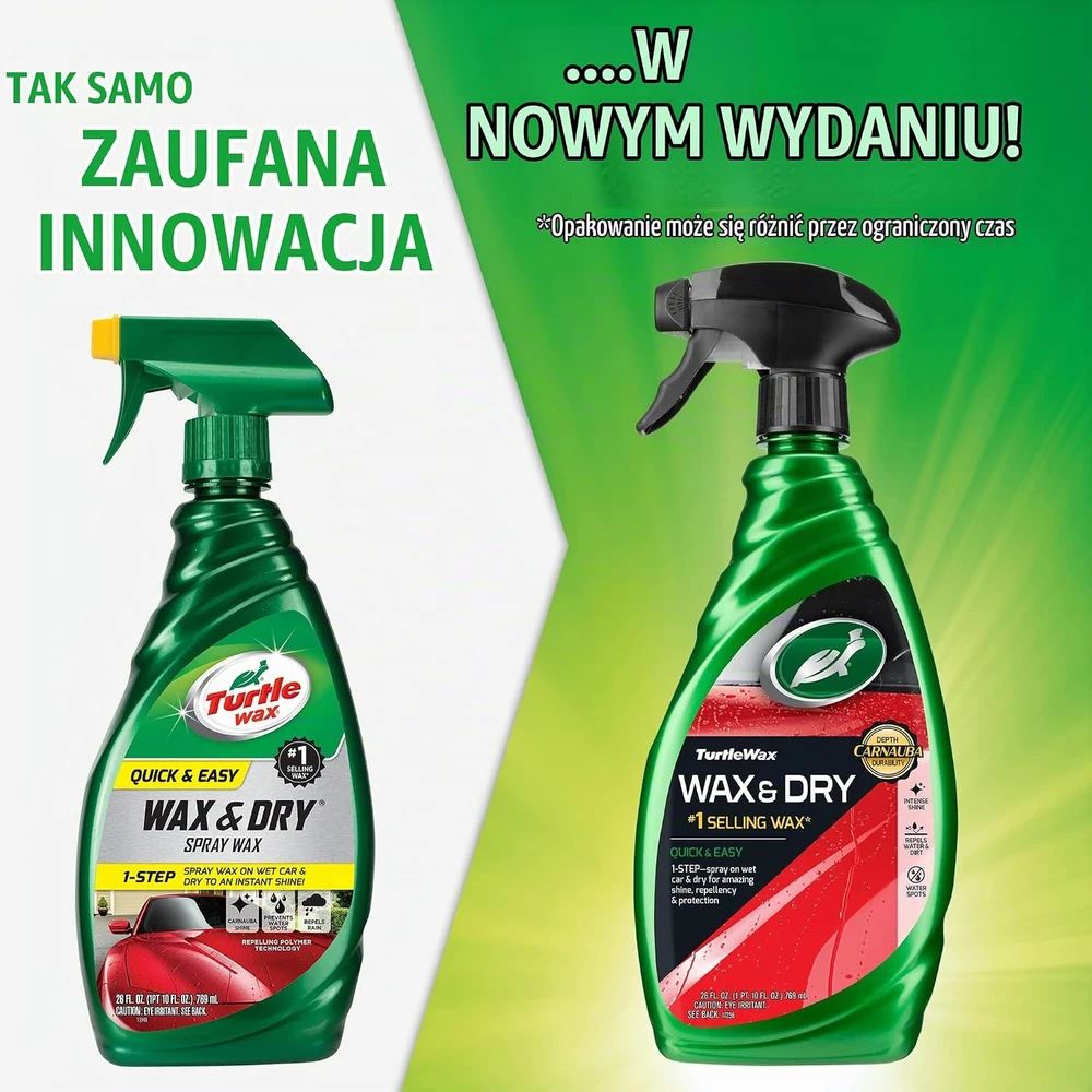 Turtle Wax automobilinis purškiamas vaškas su karnaubu, 500 ml, FG5197