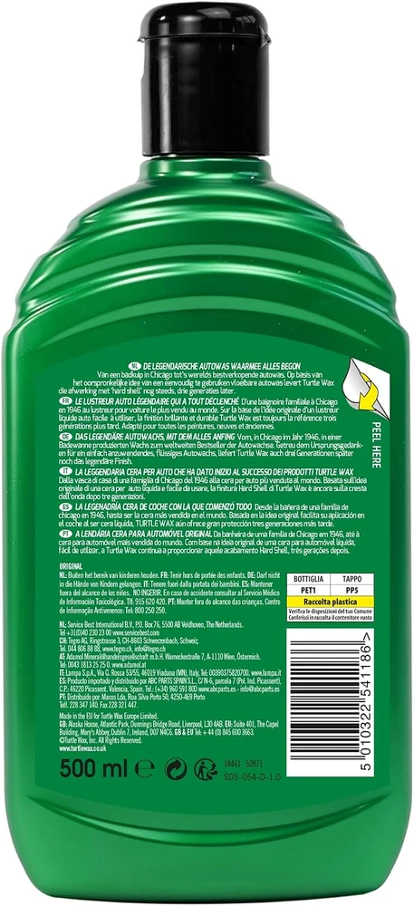 Turtle Wax skystas automobilio vaškas, 500 ml, TW52871