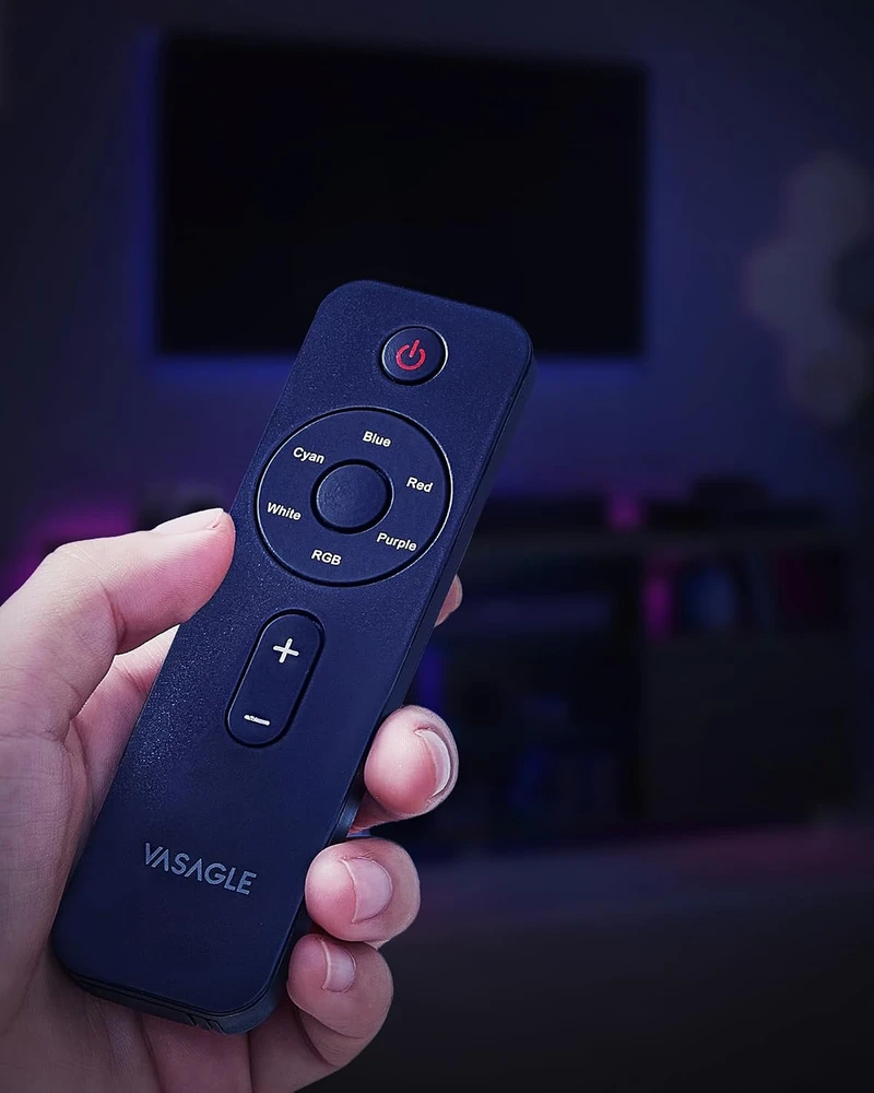 Vasagle TV spintelė su LED apšvietimu iki 70 colių