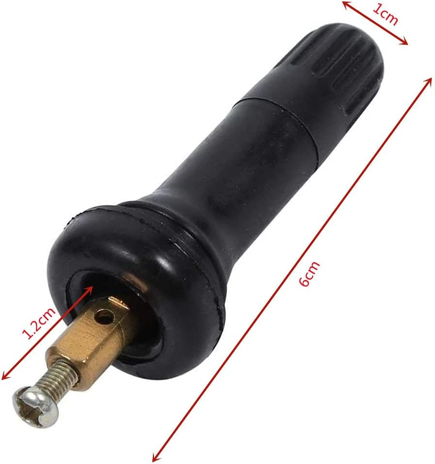 UAOOK TPMS padangų slėgio jutiklio vožtuvų koteliai, 4 vnt., universalūs hetykuytdlkyiul
