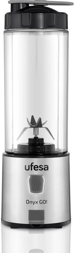 Ufesa nešiojamasis trintuvas Onyx Go! 400 ml, 20 W, įkraunamas per Micro USB, 70205259