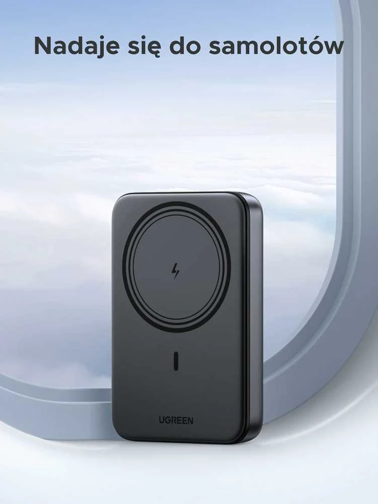 Powerbank UGREEN PB561, 10000mAh, 20W, PD3.0, PD2.0, FCP, AFC, BC1.2, juodas