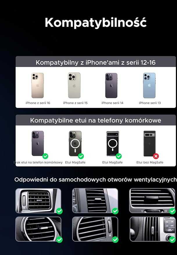 Automobilinis laikiklis-įkroviklis Ugreen CD256 15W juodas