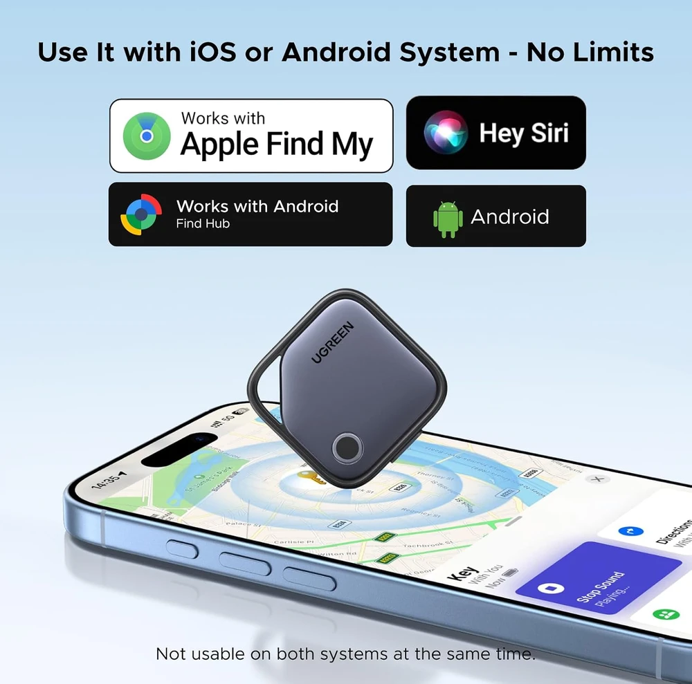Lokalizator Smart Pro UGREEN CM916 USB-C do Android