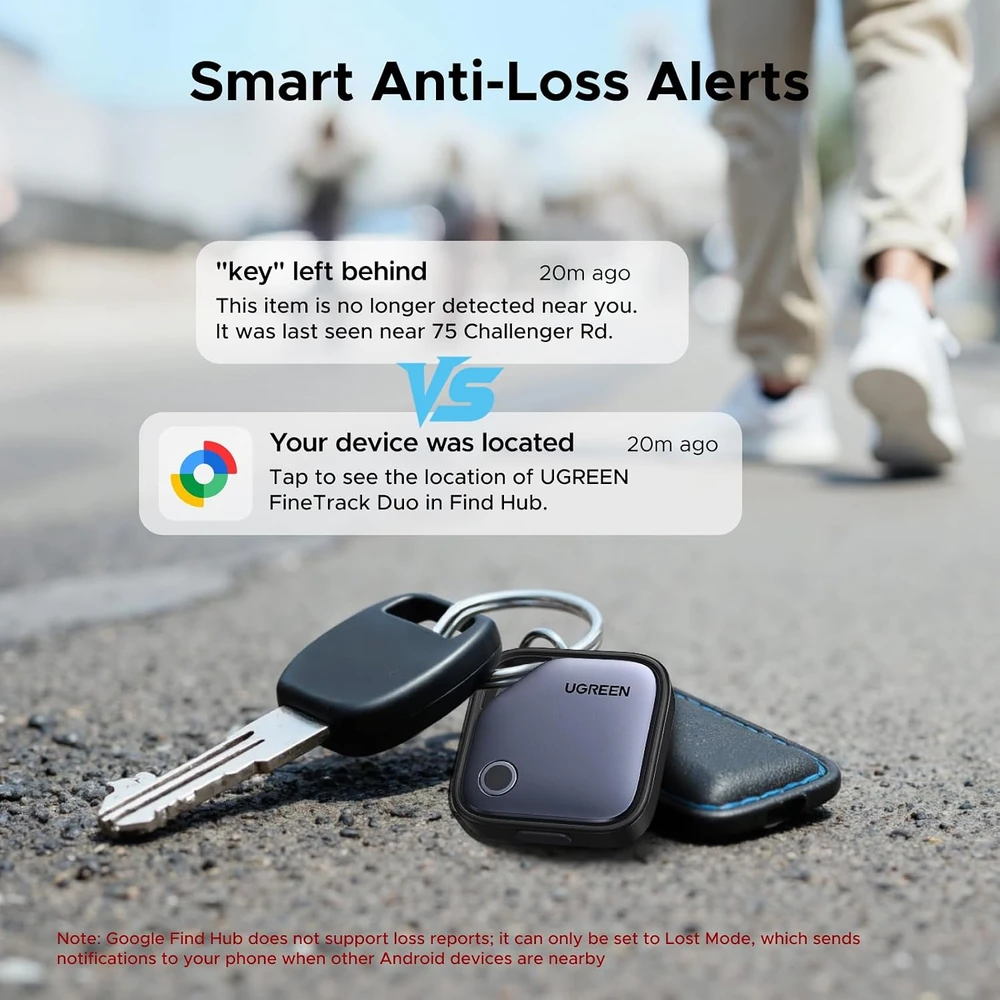 Lokalizator Smart Pro UGREEN CM916 USB-C do Android