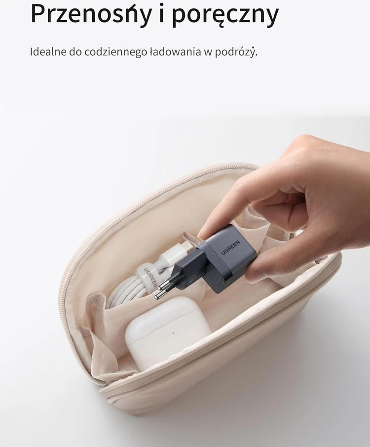 UGREEN tinklo įkroviklis USB-C 45 W su GaN technologija, modelis 95692