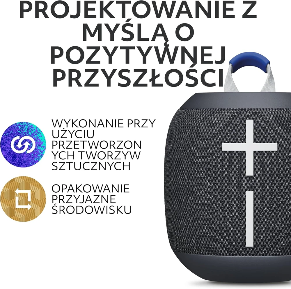 Logitech Ultimate Ears UE WONDERBOOM 4 active juodos spalvos
