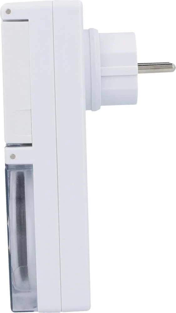 Unitec mechaninis dieninis laikmatis, IP44, 15 min intervalas, analoginis, baltas, 30981:UNITEC
