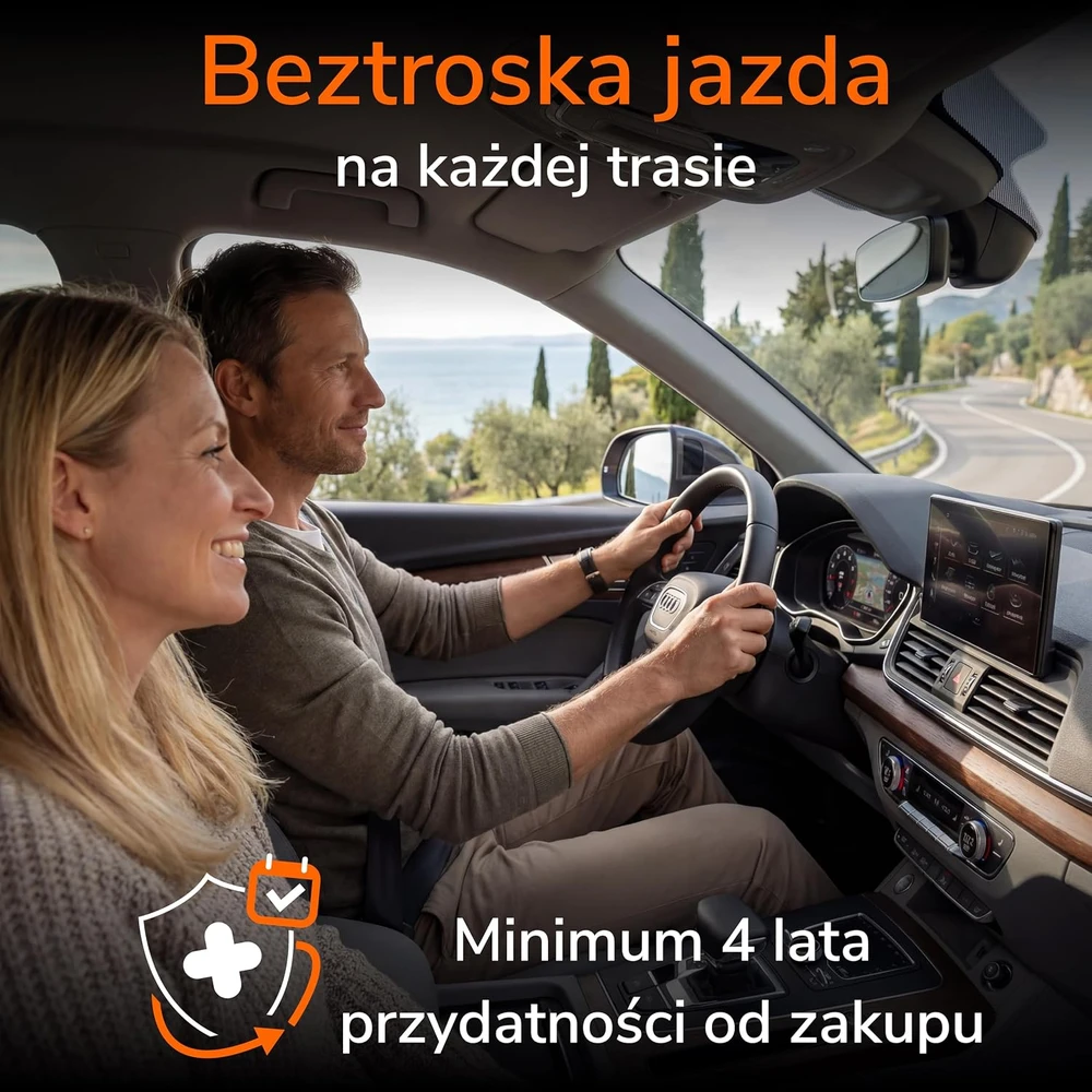 Upgrade4cars automobilinė pirmosios pagalbos vaistinėlė pagal DIN 13164:2022, 42 dalių, EH2
