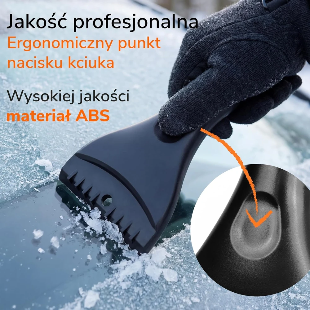 Upgrade4cars automobilio langų ledo grandiklis iš ABS plastiko WP1