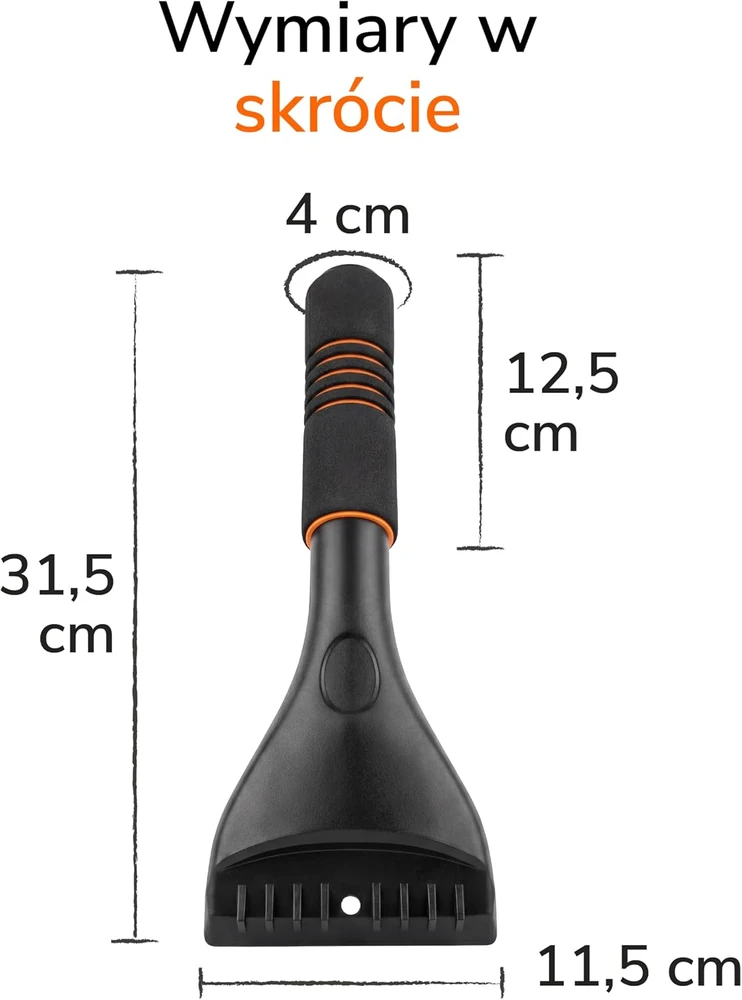 Upgrade4cars automobilio langų ledo grandiklis iš ABS plastiko WP1