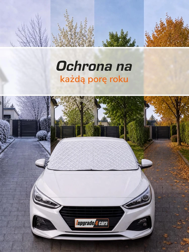 Upgrade4cars universali automobilio priekinio stiklo apsauga nuo šalčio ir saulės C3-x