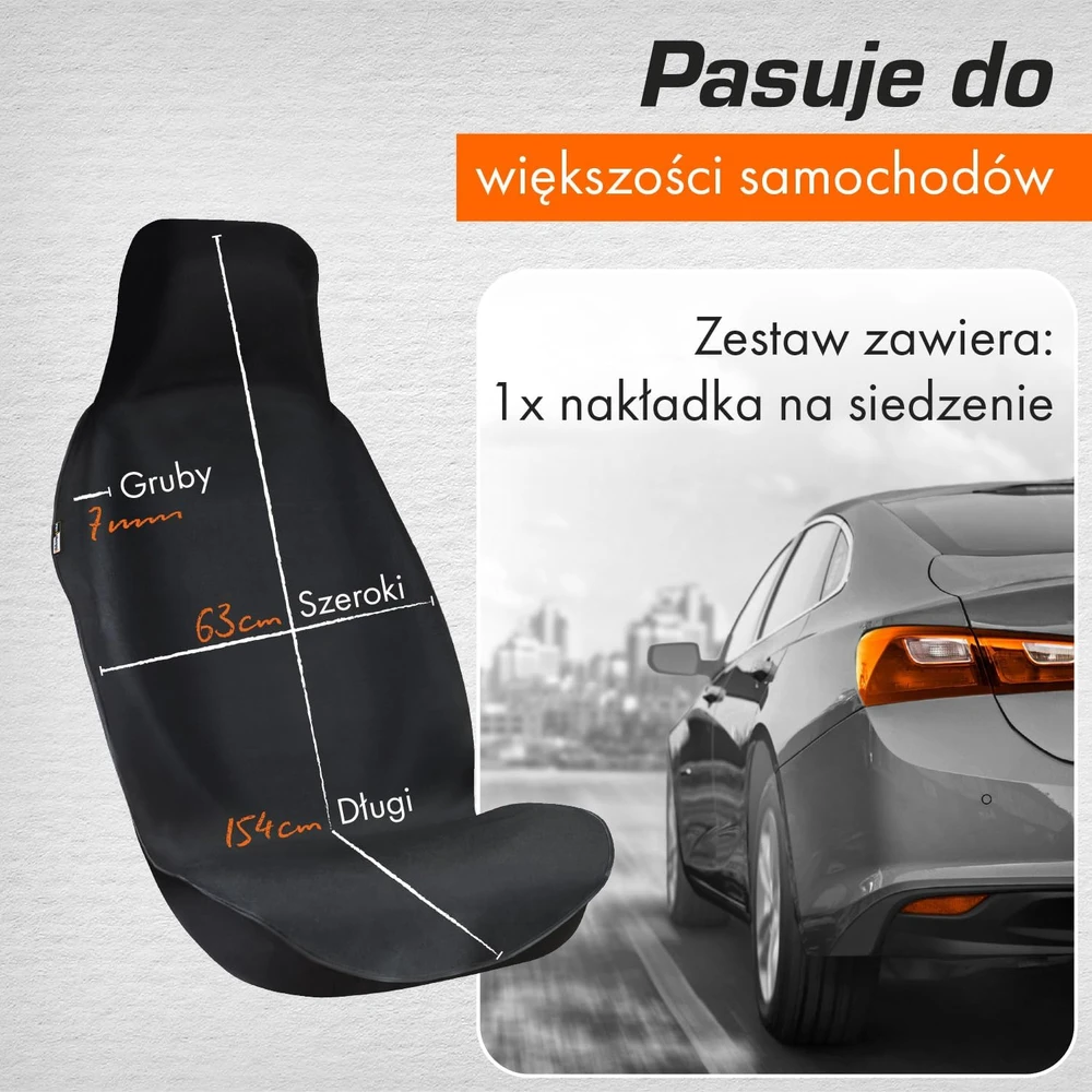 Upgrade4cars vandeniui atsparus universalus priekinių automobilio sėdynių užvalkalas W2