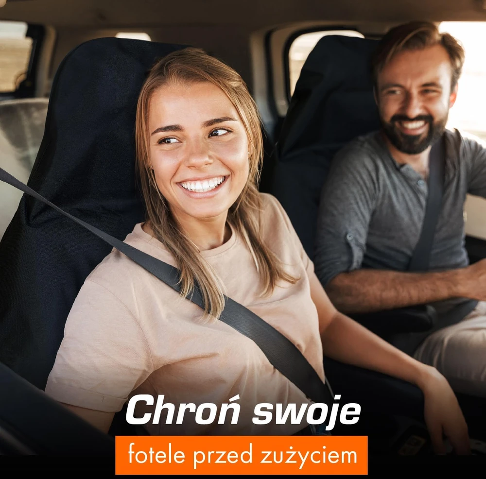 Upgrade4cars vandeniui atsparus universalus priekinių automobilio sėdynių užvalkalas W2