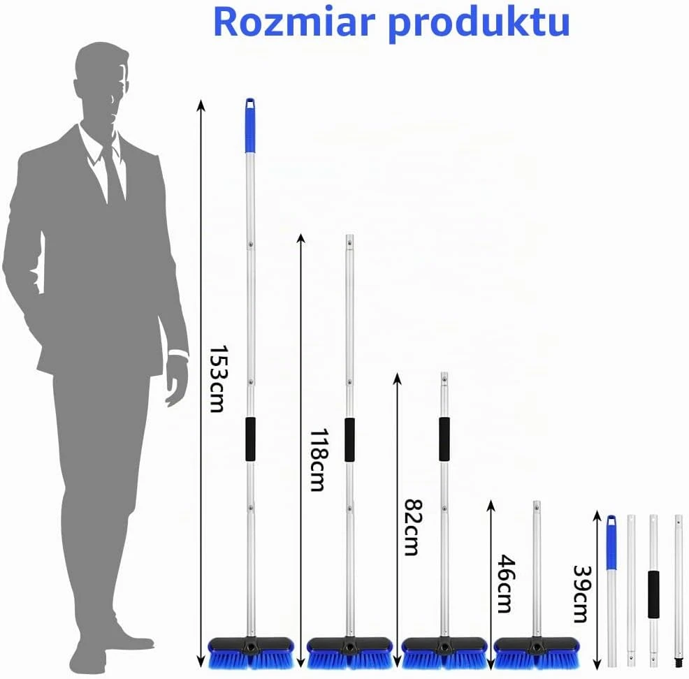 URAQT teleskopinis automobilio plovimo šepetys 153 cm KS-5176832-XCS250730-FBA