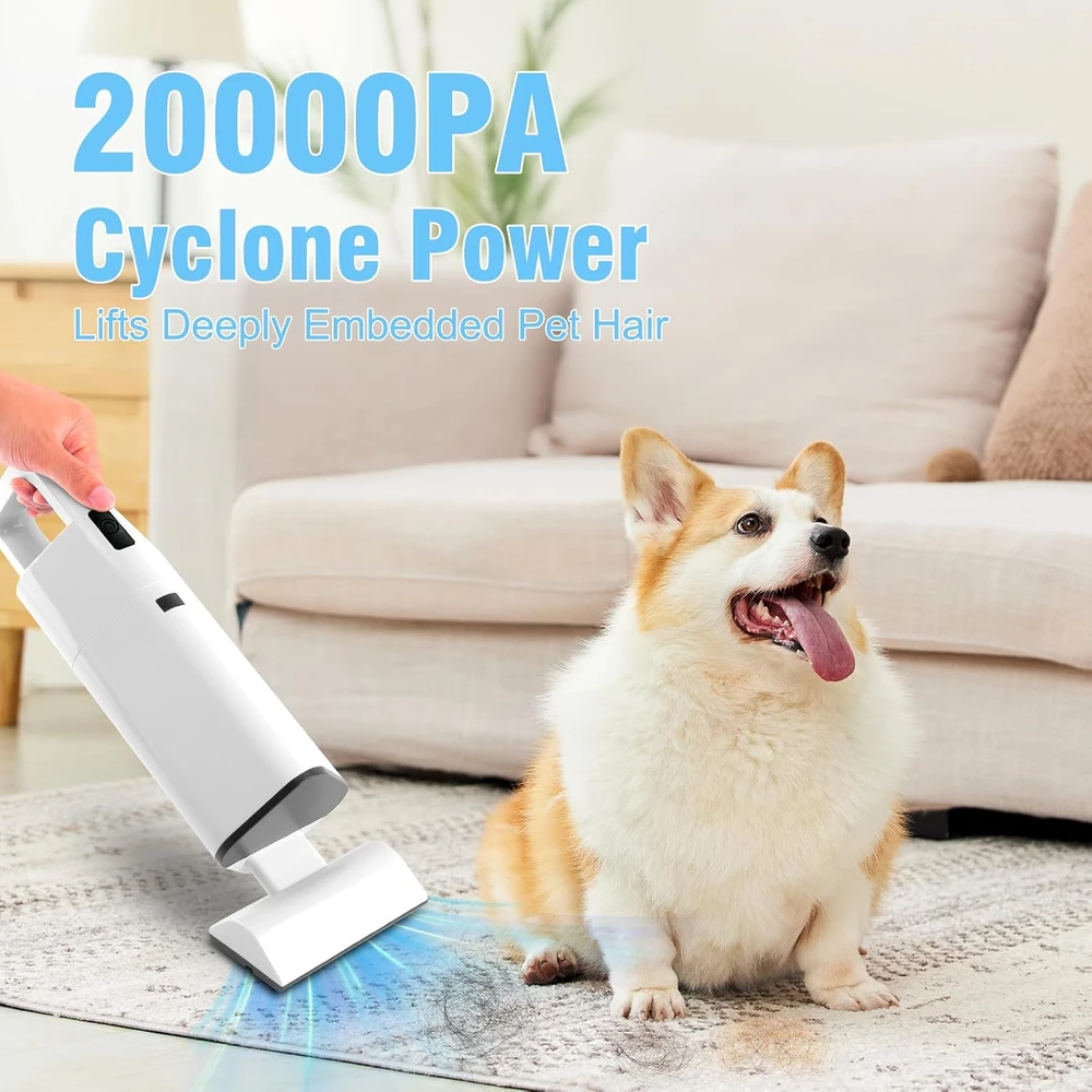 USUIELIGHT belaidis rankinis dulkių siurblys 20000 Pa su HEPA filtru YD-608C