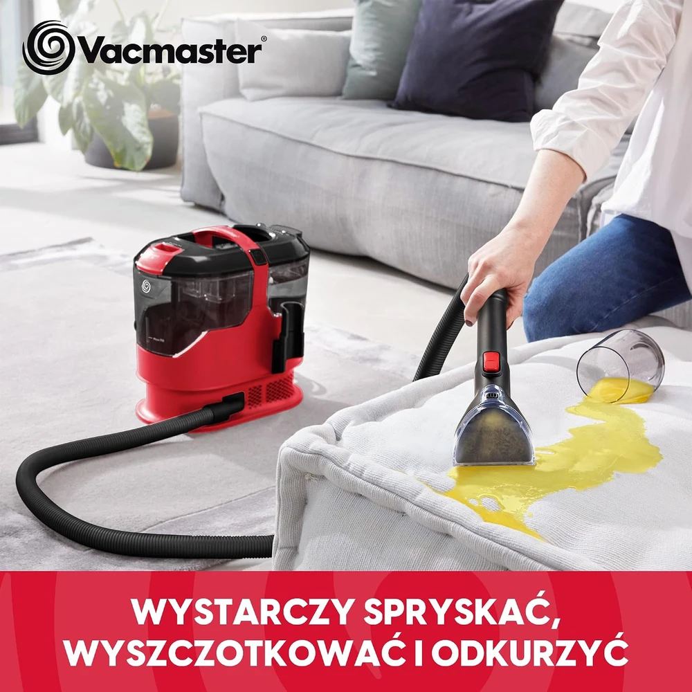 Vacmaster dėmių valymo dulkių siurblys kilimams ir apmušalams 600 W STMEUA01