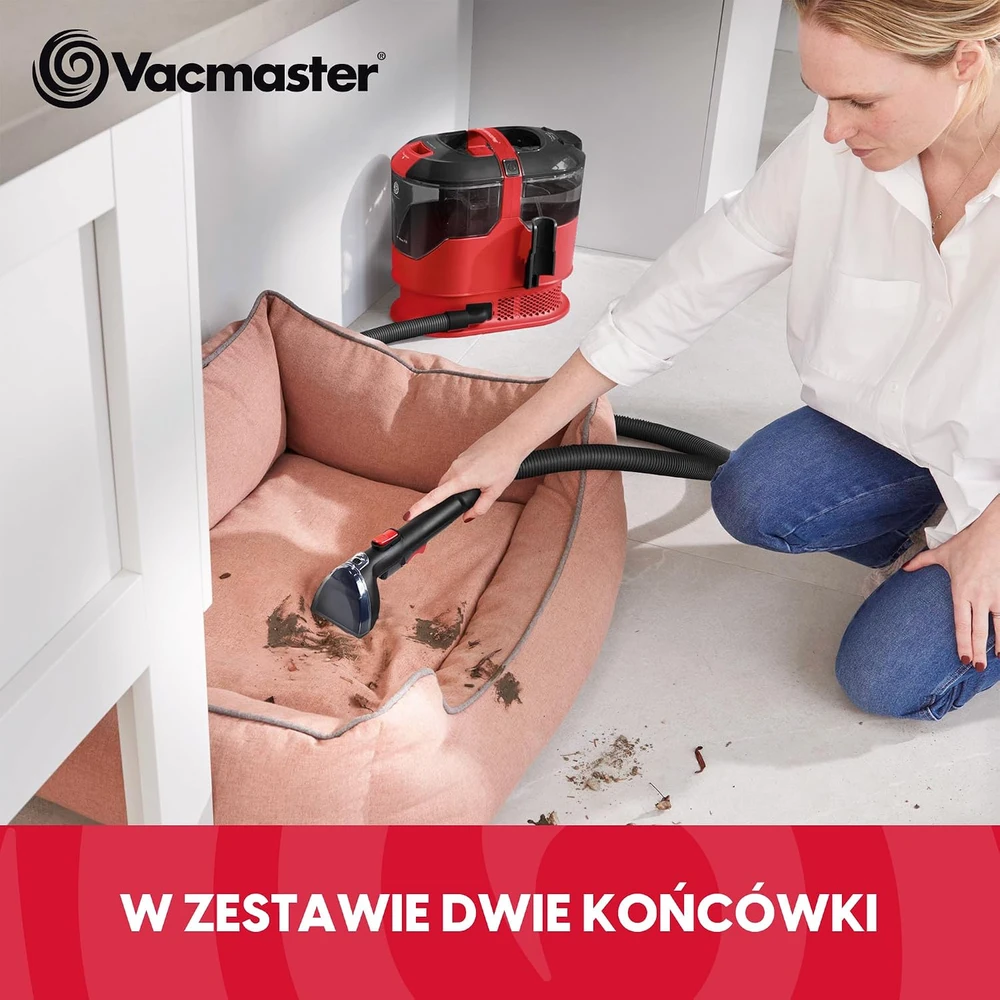 Vacmaster dėmių valymo dulkių siurblys kilimams ir apmušalams 600 W STMEUA01