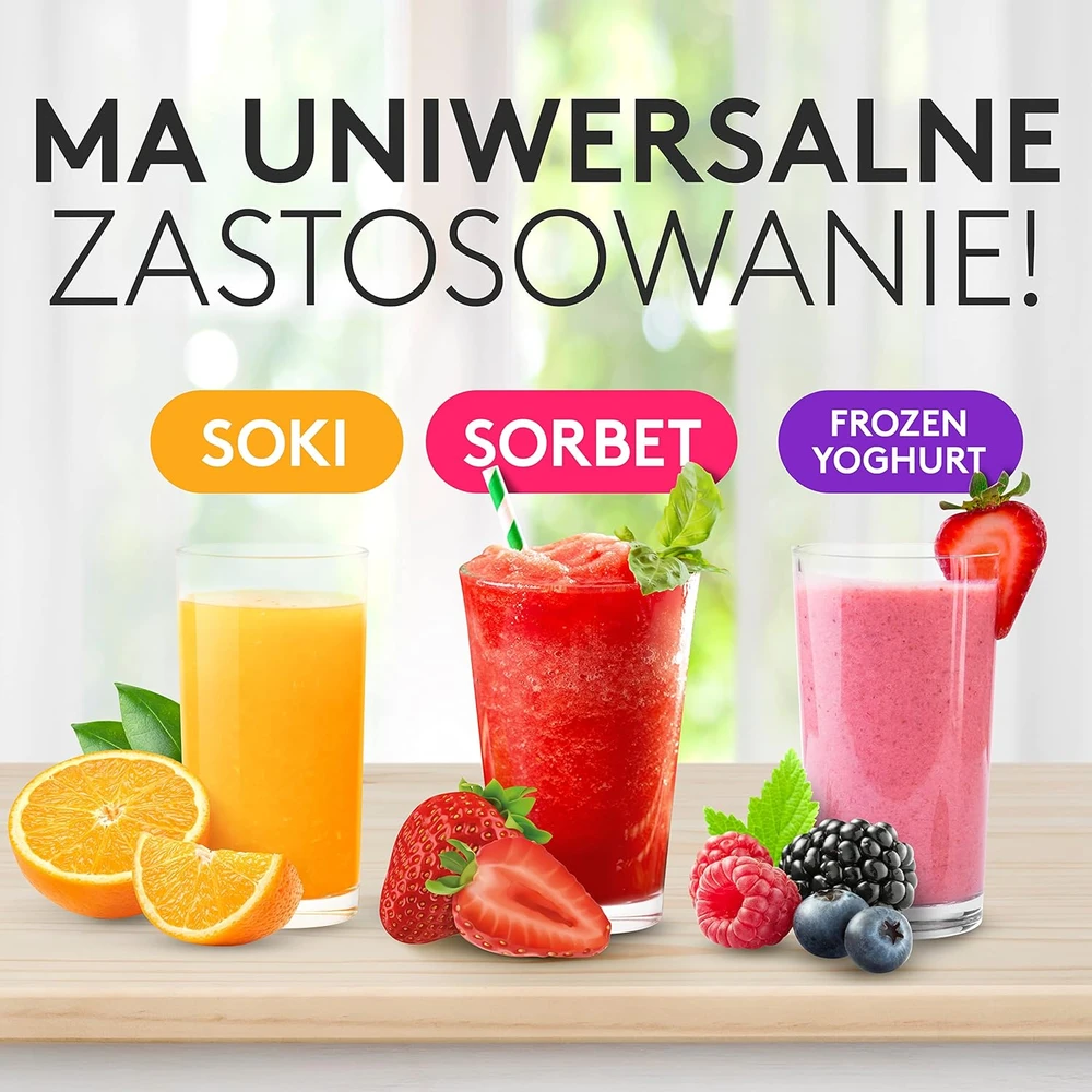 Vandenberg lėtaeigė sulčiaspaudė 150 W, plieninė, reverso funkcija, VB002