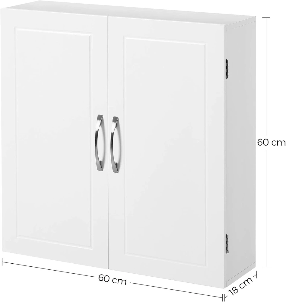 Vasagle Wandschrank mit 2 Türen