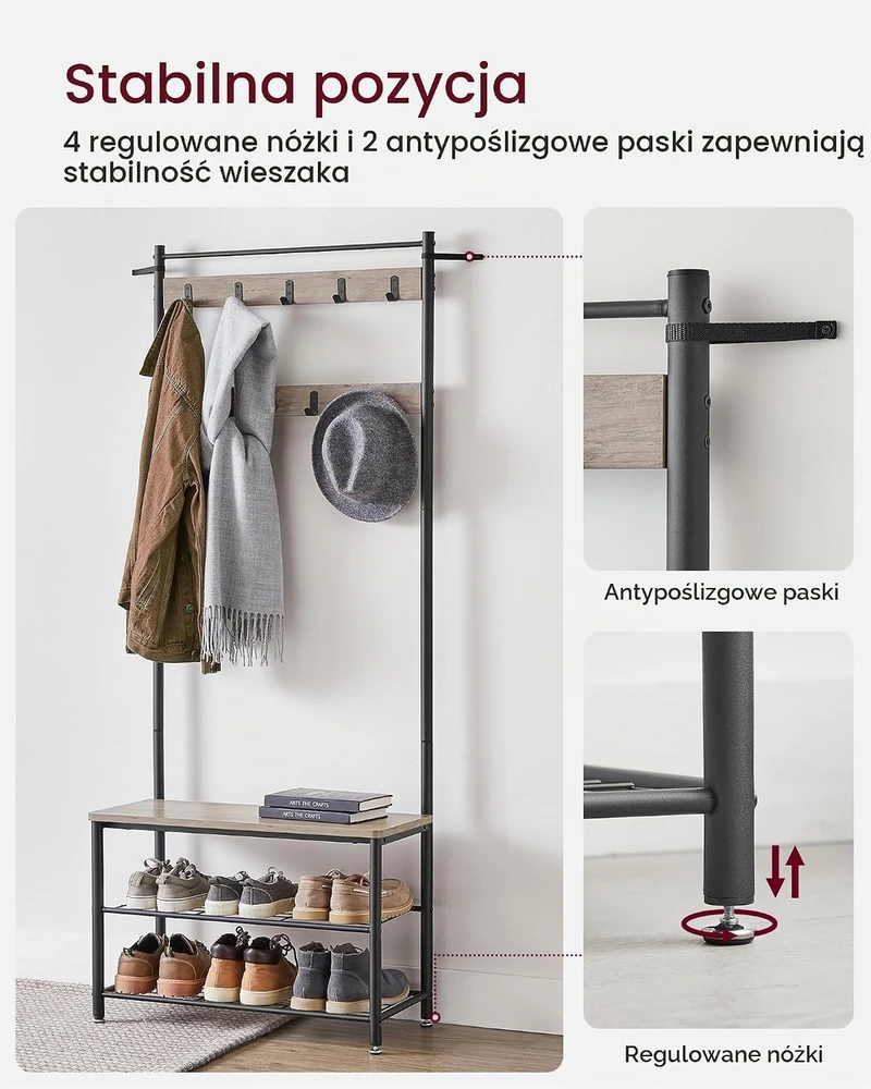 Vasagle Drabužių stovas