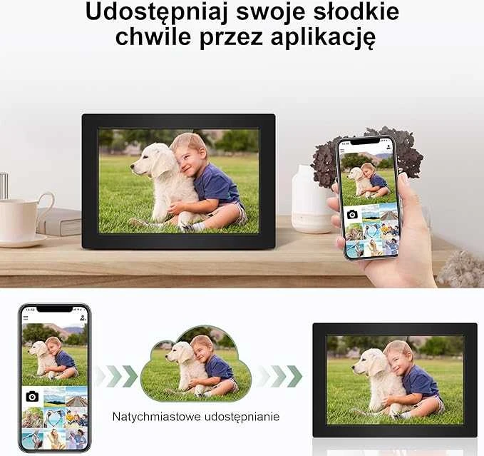 Veidoo Skaitmeninis nuotraukų rėmelis su WiFi ryšiu