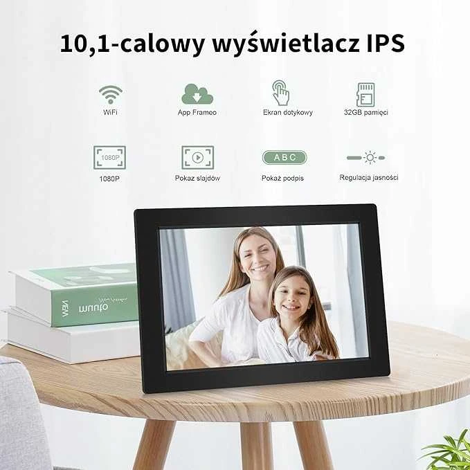 Veidoo Skaitmeninis nuotraukų rėmelis su WiFi ryšiu