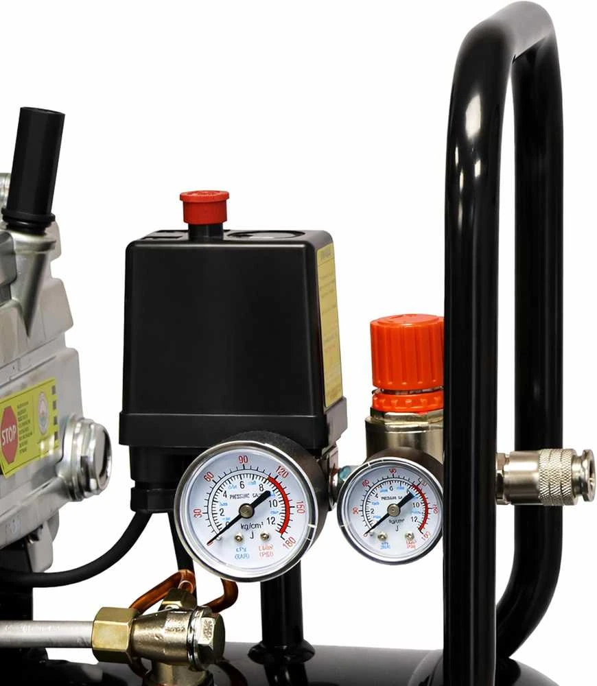 Vertex Best Performance oro kompresorius 50 l, 206 l/min, 8 bar, 1,5 kW, su ratais, VHC50