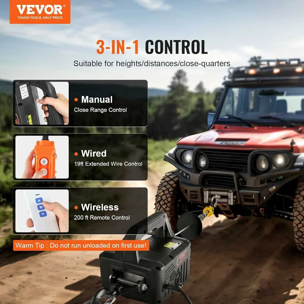VEVOR 3-in-1 elektrinis kilnojamasis gervė