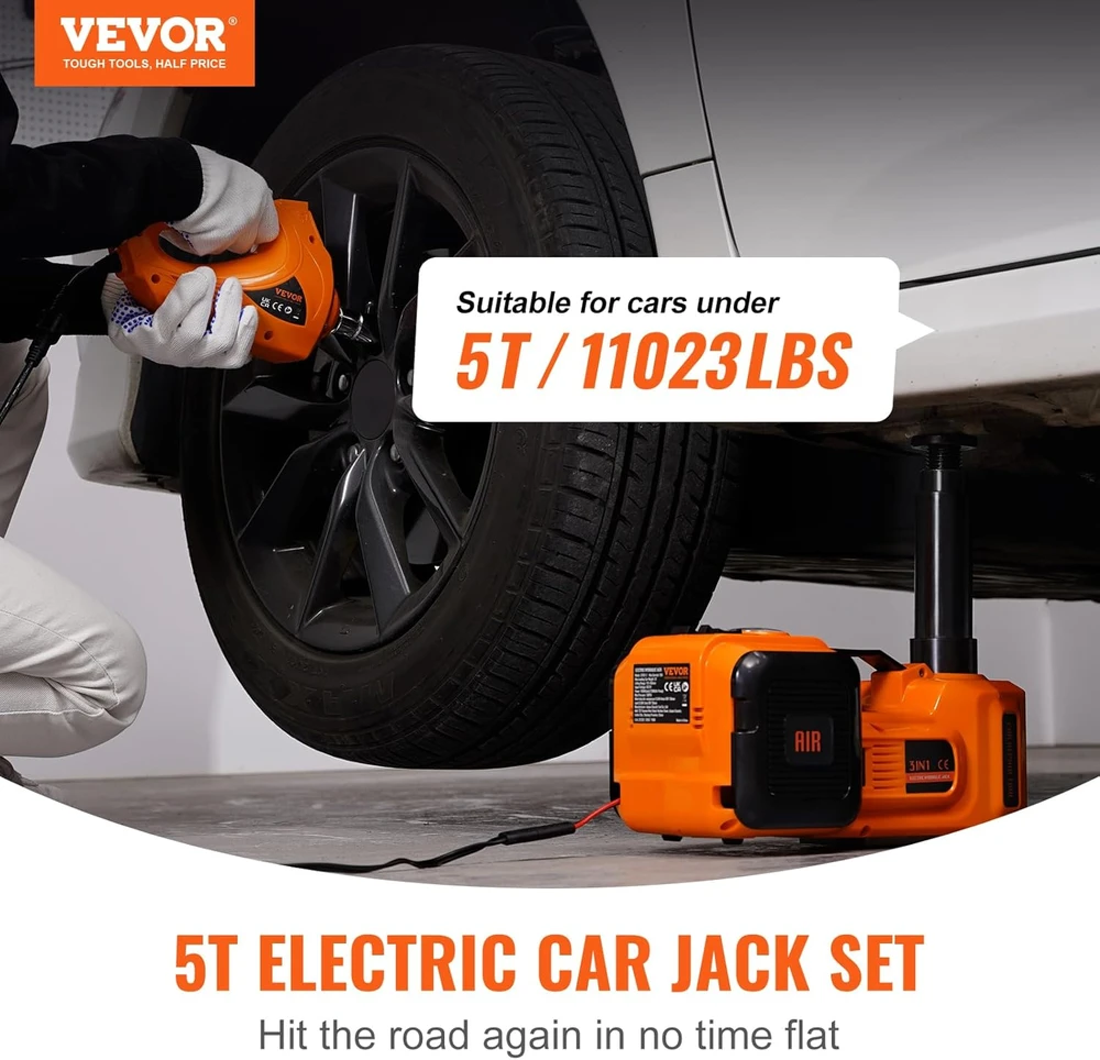 VEVOR Elektrinė hidraulinė automobilio kėliklio pompa 5T