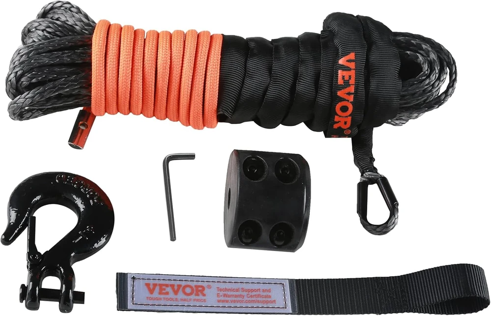 VEVOR Sintetinė troso virvė ATV ir UTV transportui