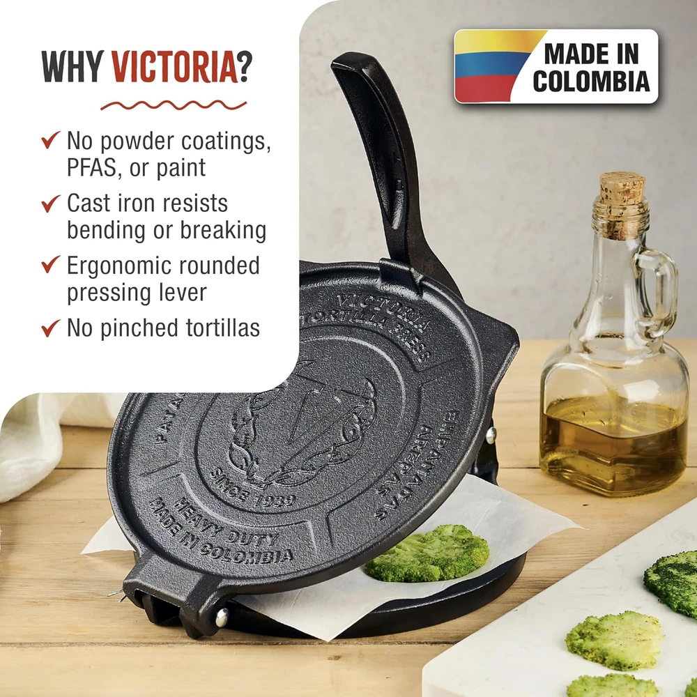 Victoria ketaus prasa tortilijoms, 20 cm, želiavinė konstrukcija, HD modelis