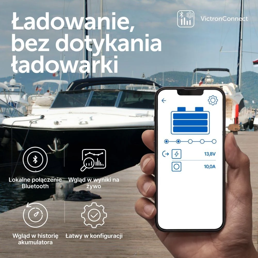 Victron Energy akumuliatorių įkroviklis Mėlyna Smart IP65 12 V 15 A Bluetooth BPC121531064R