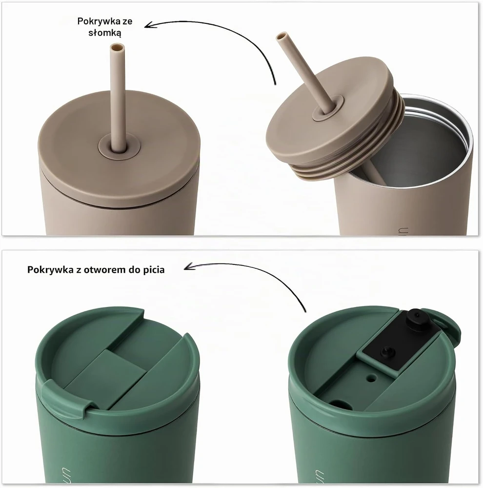 VINSUN kelioninis termo puodelis, 480 ml, VS_ST_AJ