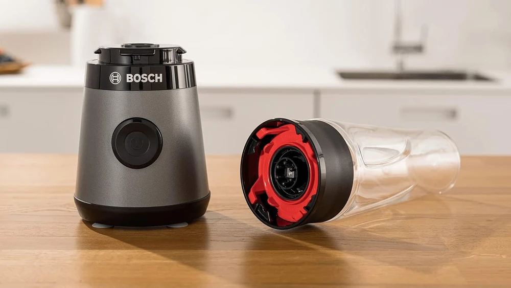 Bosch MMB2111S Serija 2, Trintuvas, VitaPower, 450 W, Sidabrinės