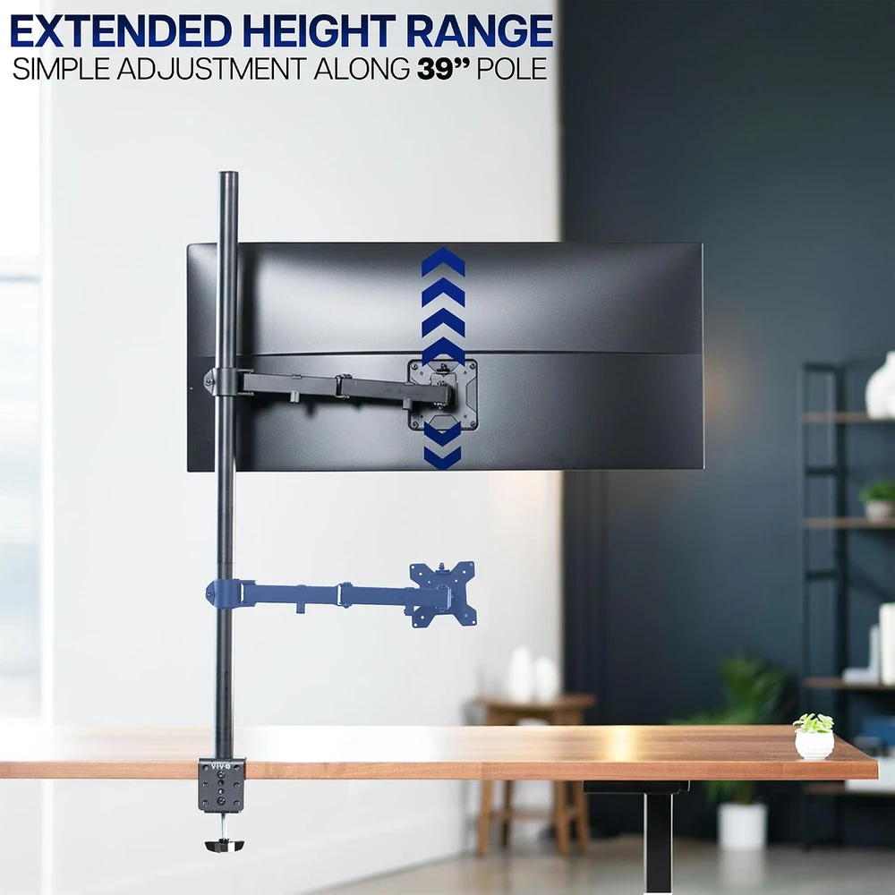VIVO monitoriaus laikiklis 13–32 col., iki 10 kg, 99 cm STAND-V011