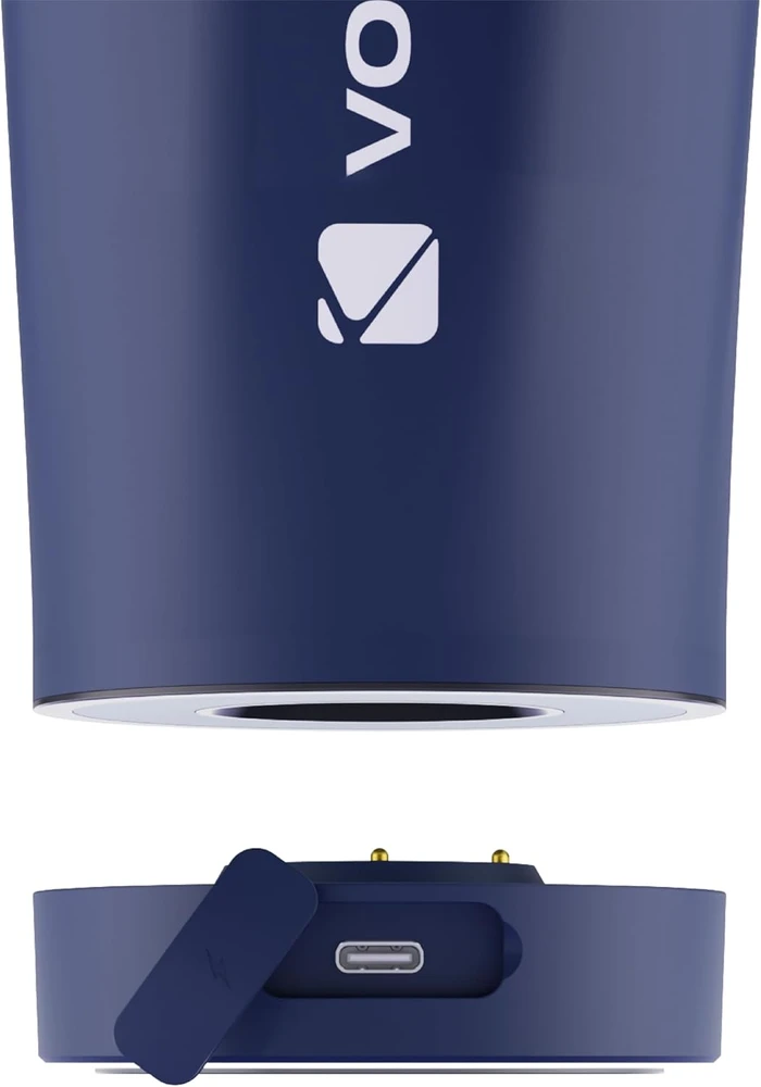 VOLTRX elektrinė termo gertuvė-kokteilinė ChillMix, 350 ml, USB-C, 18/8 nerūdijantis plienas