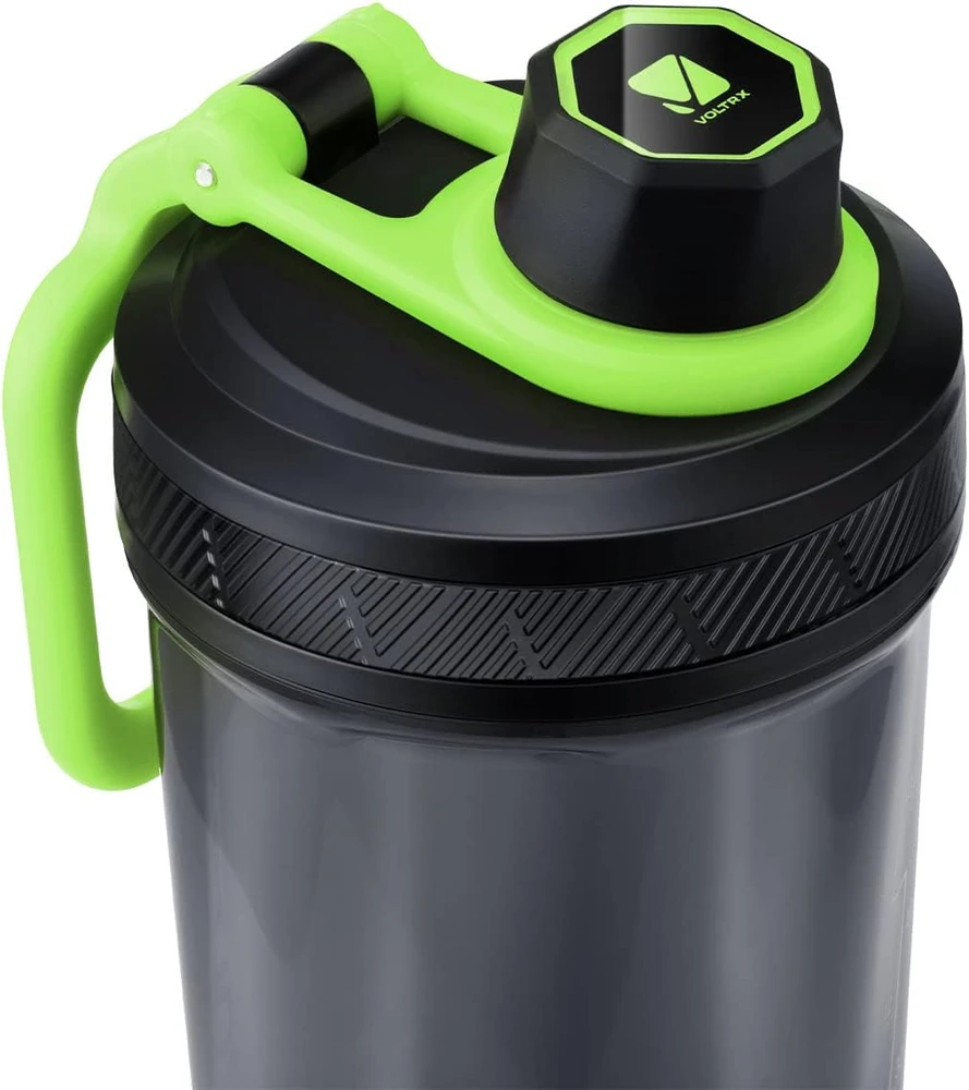 VOLTRX elektrinis baltymų kokteilių plaktuvas USB-C, 600 ml, 6000 aps./min., VT004