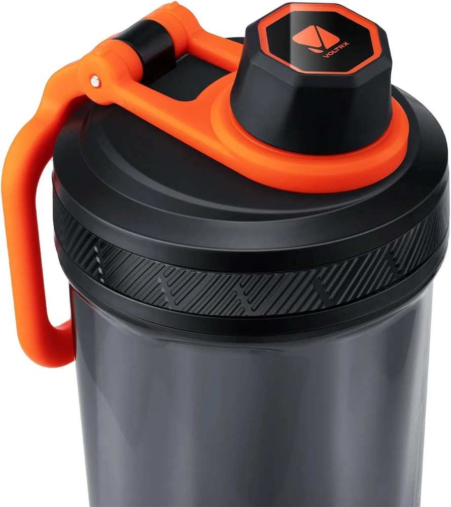 VOLTRX elektrinis baltymų kokteilių plaktuvas 600 ml su USB-C įkrovimu VT004