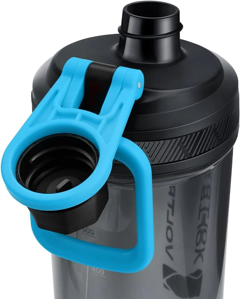 VOLTRX elektrinis baltymų kokteilių plaktuvas USB-C 680 ml VT004