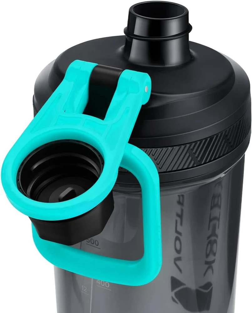 VOLTRX elektrinis baltymų kokteilių plaktuvas 700 ml USB-C Gallium VT004