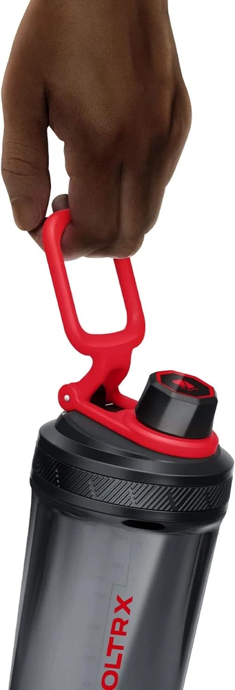 VOLTRX elektrinis baltymų kokteilių plaktuvas 600 ml, USB-C, Gallium