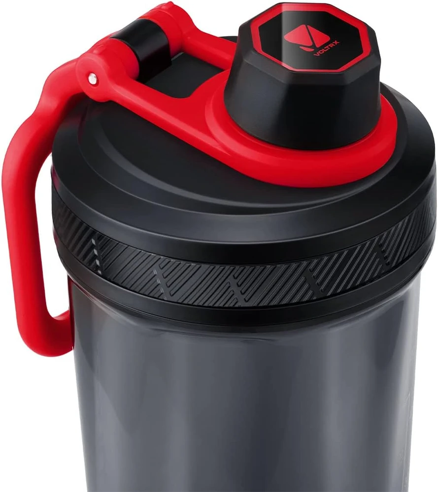 VOLTRX elektrinis baltymų kokteilių plaktuvas 600 ml, USB-C, Gallium