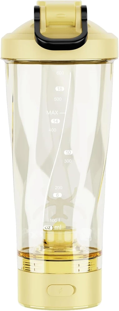 VOLTRX elektrinis plaktuvas baltymų kokteiliams 600 ml, USB-C, VortexBoost