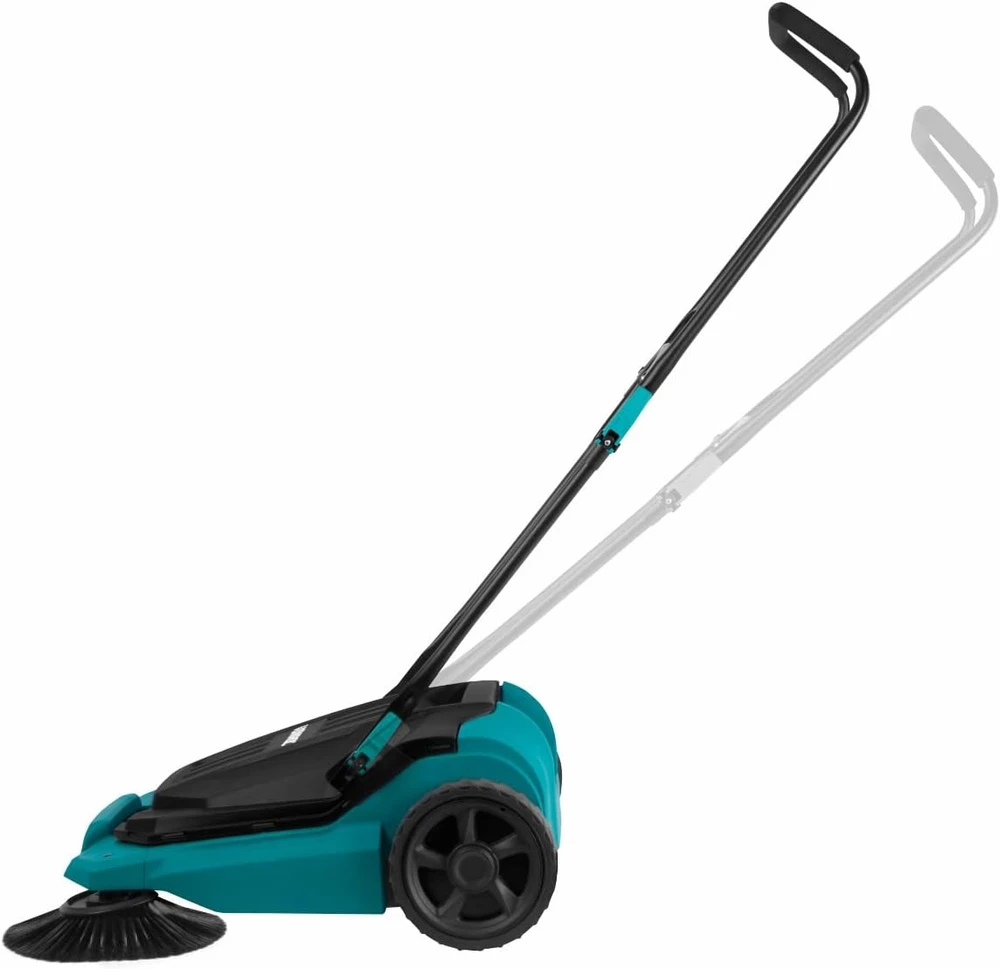 Vonroc mechaninė stumdomoji šluota lauko ir vidaus paviršiams, 65 cm plotis, 18 l talpa, PS503AC