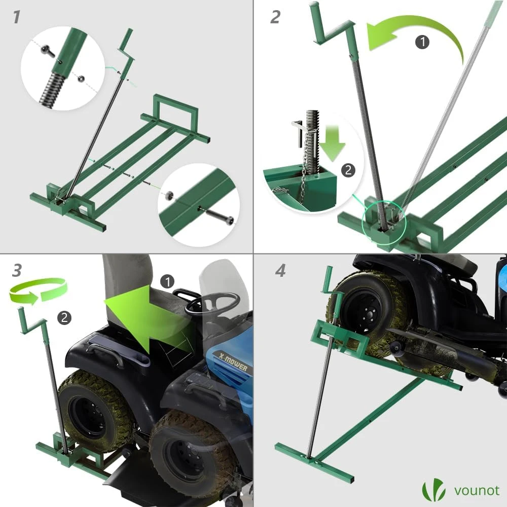 Vounot sodo skėtis iš dvigubo aliuminio, žalias, metalinis, 9kg, modelis 8695680532829